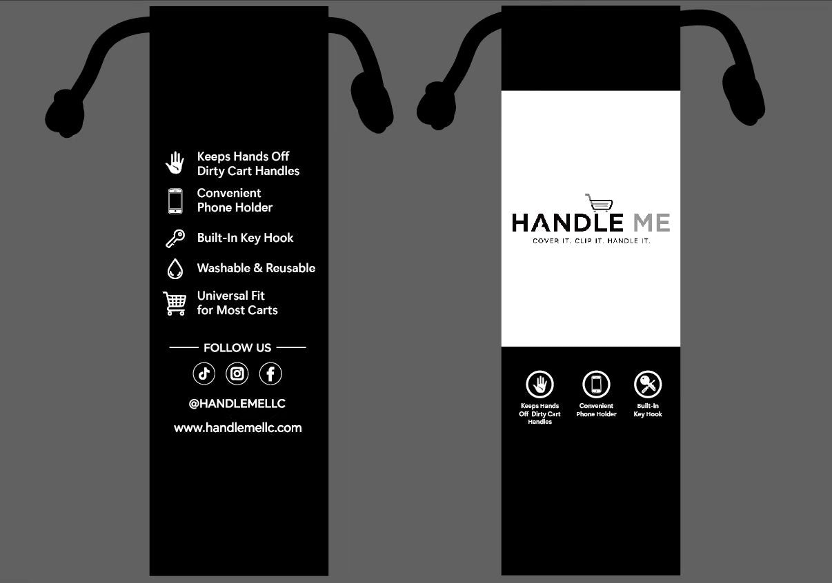 HANDLE ME™ Shopping Cart Handle Cover
